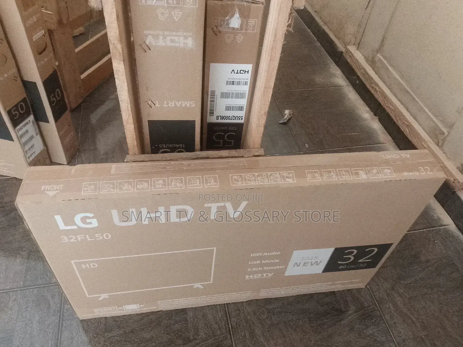 32 Inches With Sharp Contract