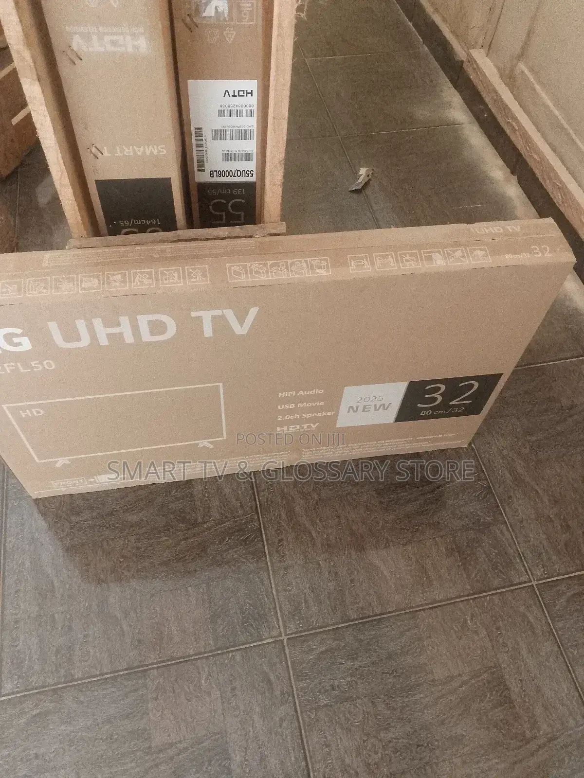 32 Inches With Sharp Contract