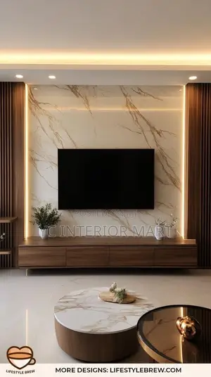Marble Tv Console