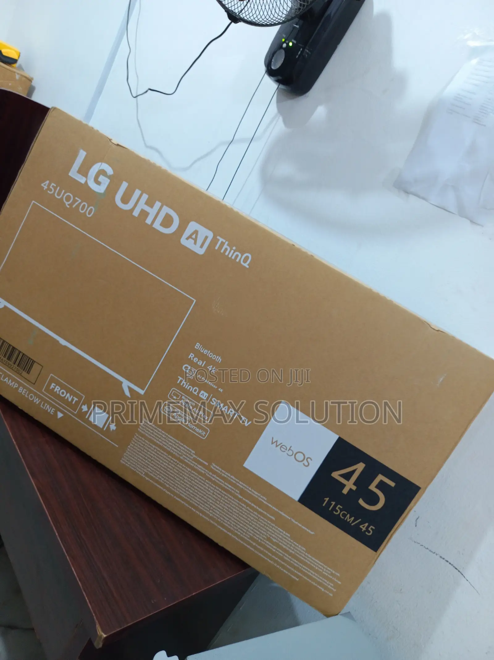 Lg 45-Inch Smart Tv – Wall-Mount Ready Elegance