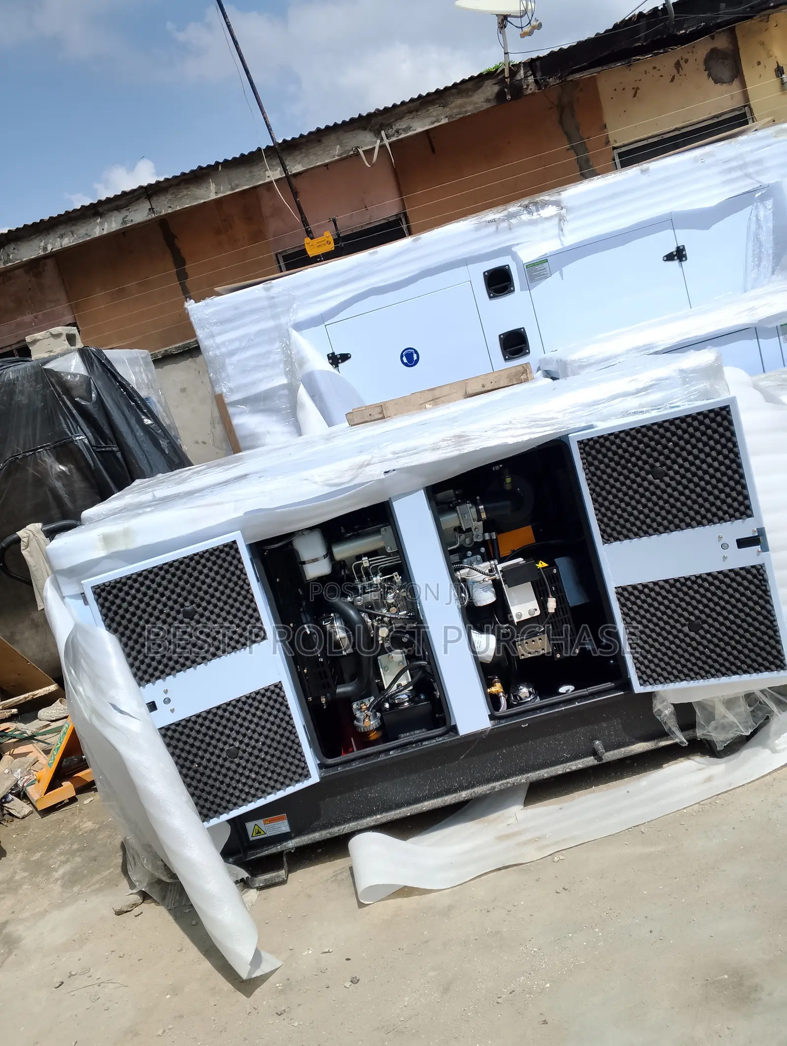 30kva Jubaili Soundproof Gen - Clean Condition,