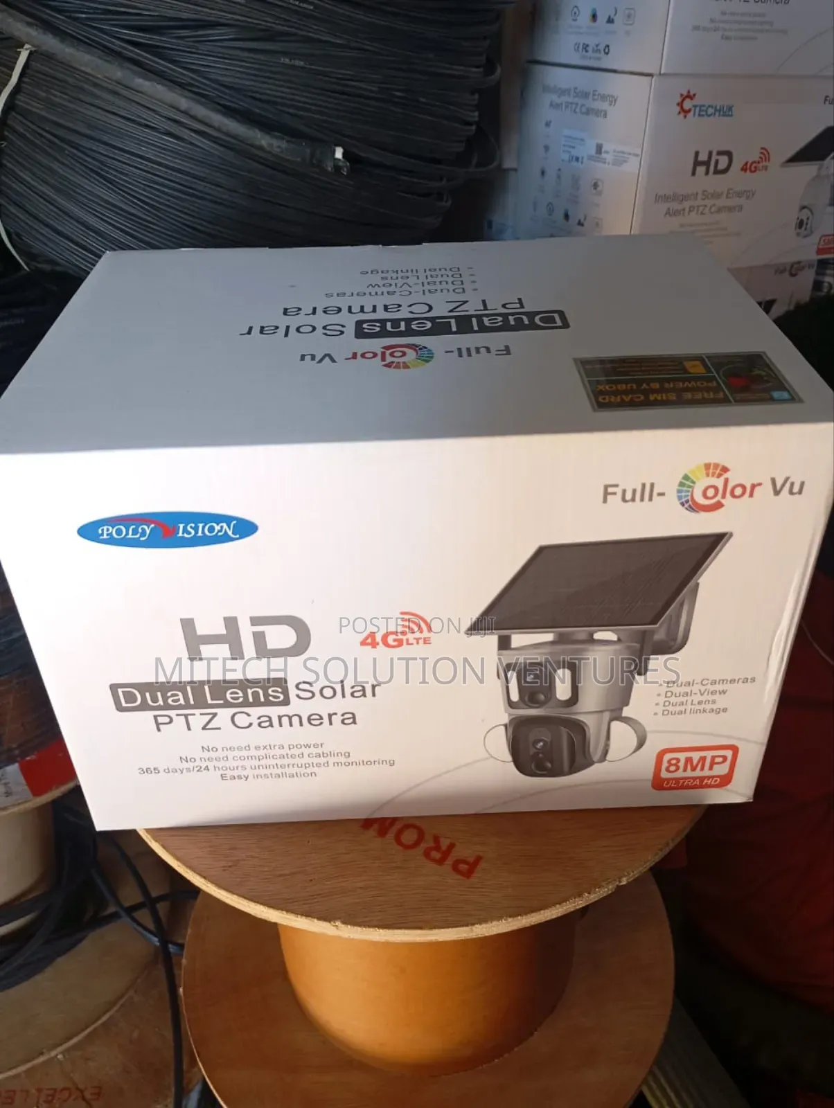 Ubox 4g Solar Camera