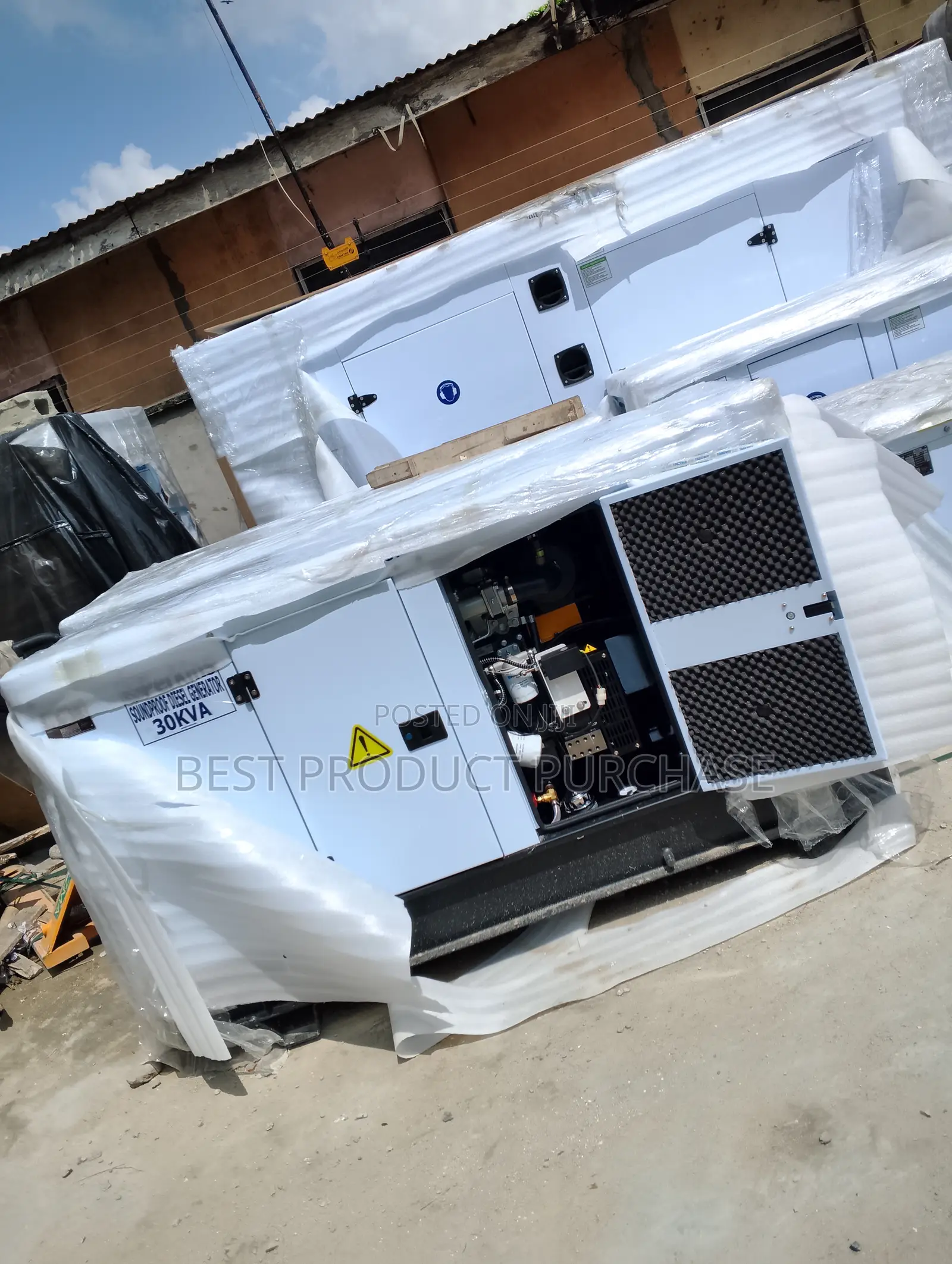 30kva Soundproof Power Solution - Key Ignition,