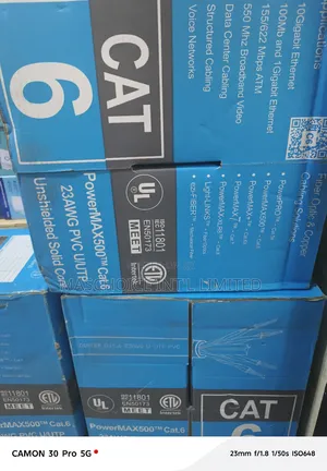 Dinner Cat6 U/Utp Indoor 23awg Cable
