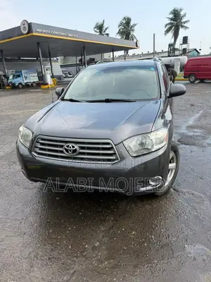 Toyota Highlander V6 2009 Gray
