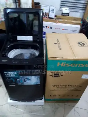 Hisense 9kg Top Load Washing – Massive Capacity for Busy Family