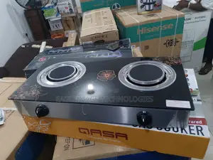 Original Qasa QGC-2bg Infrared Double Burner Gas Cooker