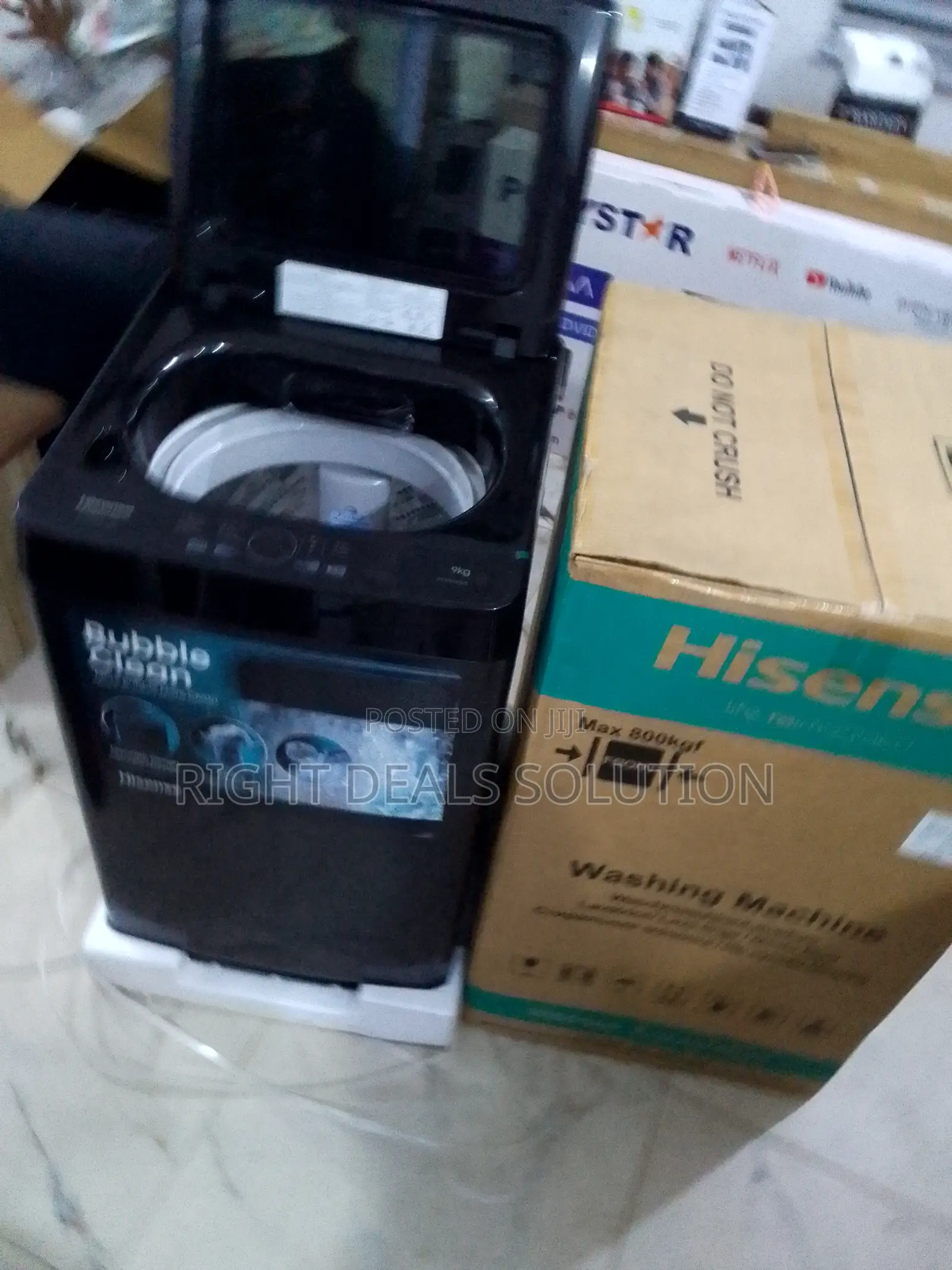 Hisense 9kg Smart Top Loader – Vortex Wash + 700rpm Spin Power in Apapa ...