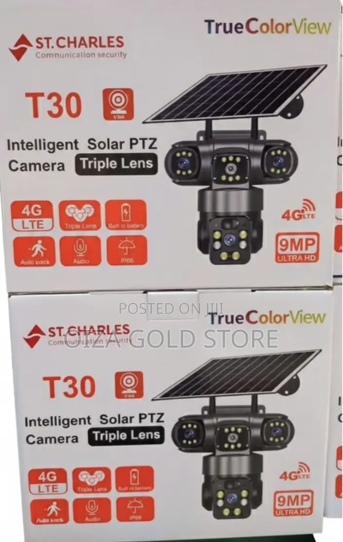 Triple Lens Solar Camera