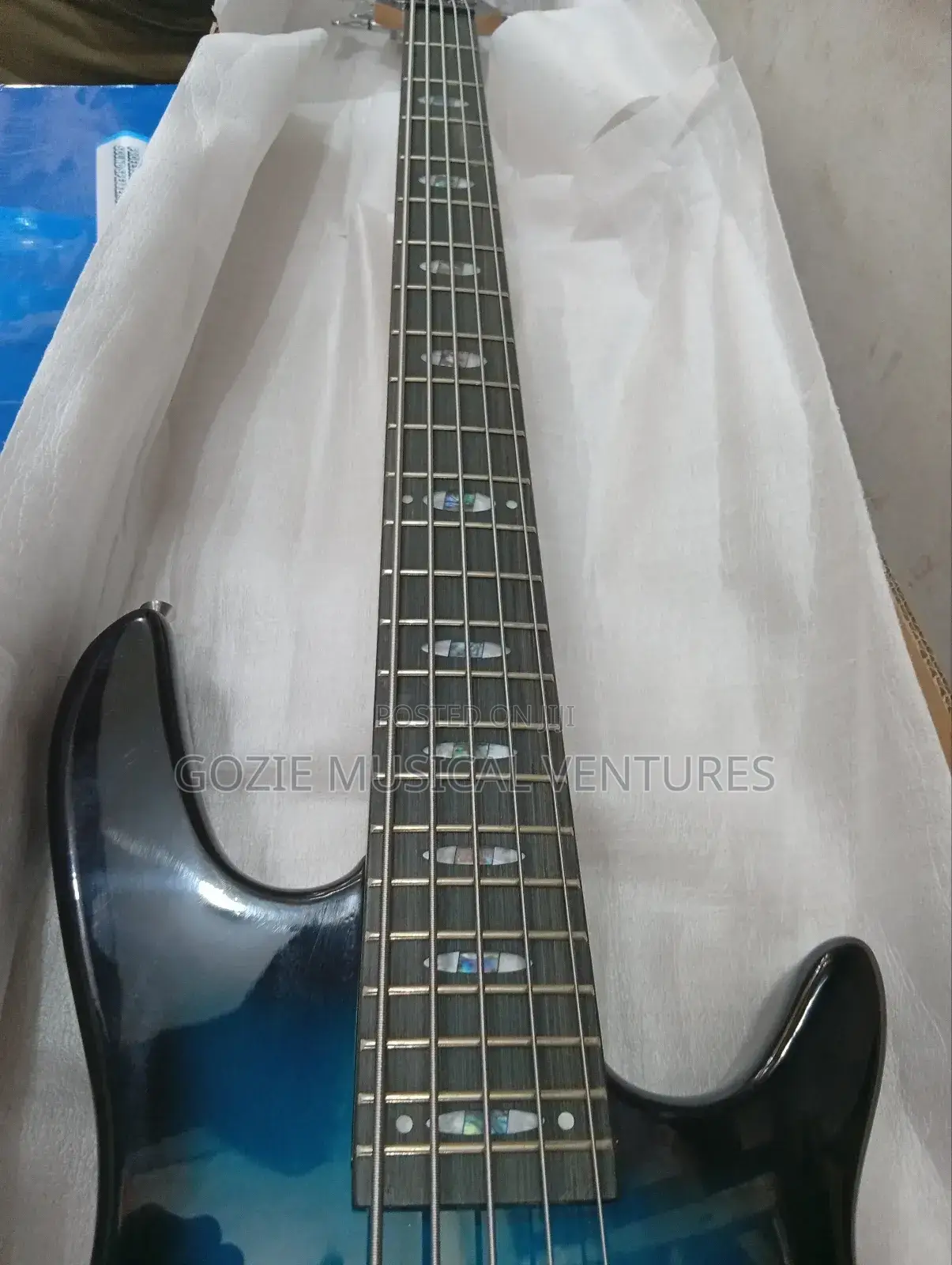 Five String Aivarez Bass Guitar With Amazing Sound