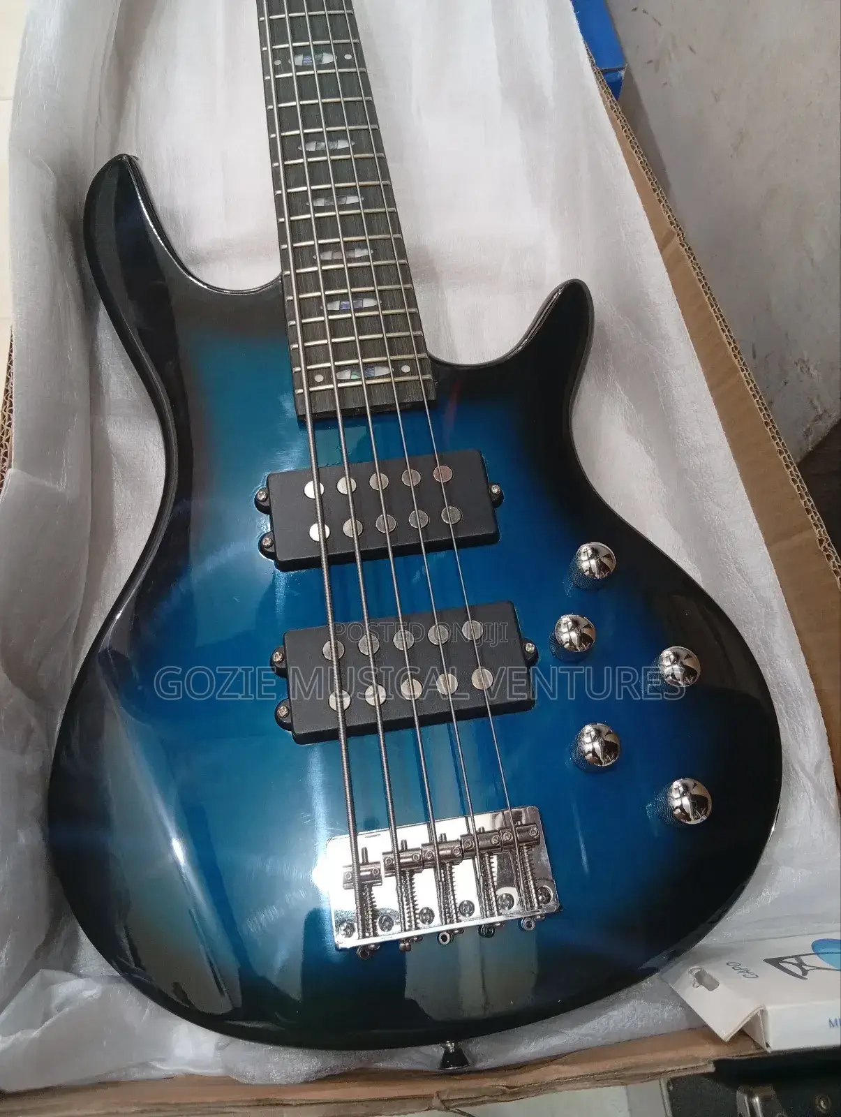 Five String Aivarez Bass Guitar With Amazing Sound