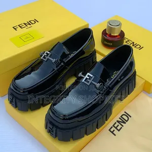 Fendi Leather Loafers for Men