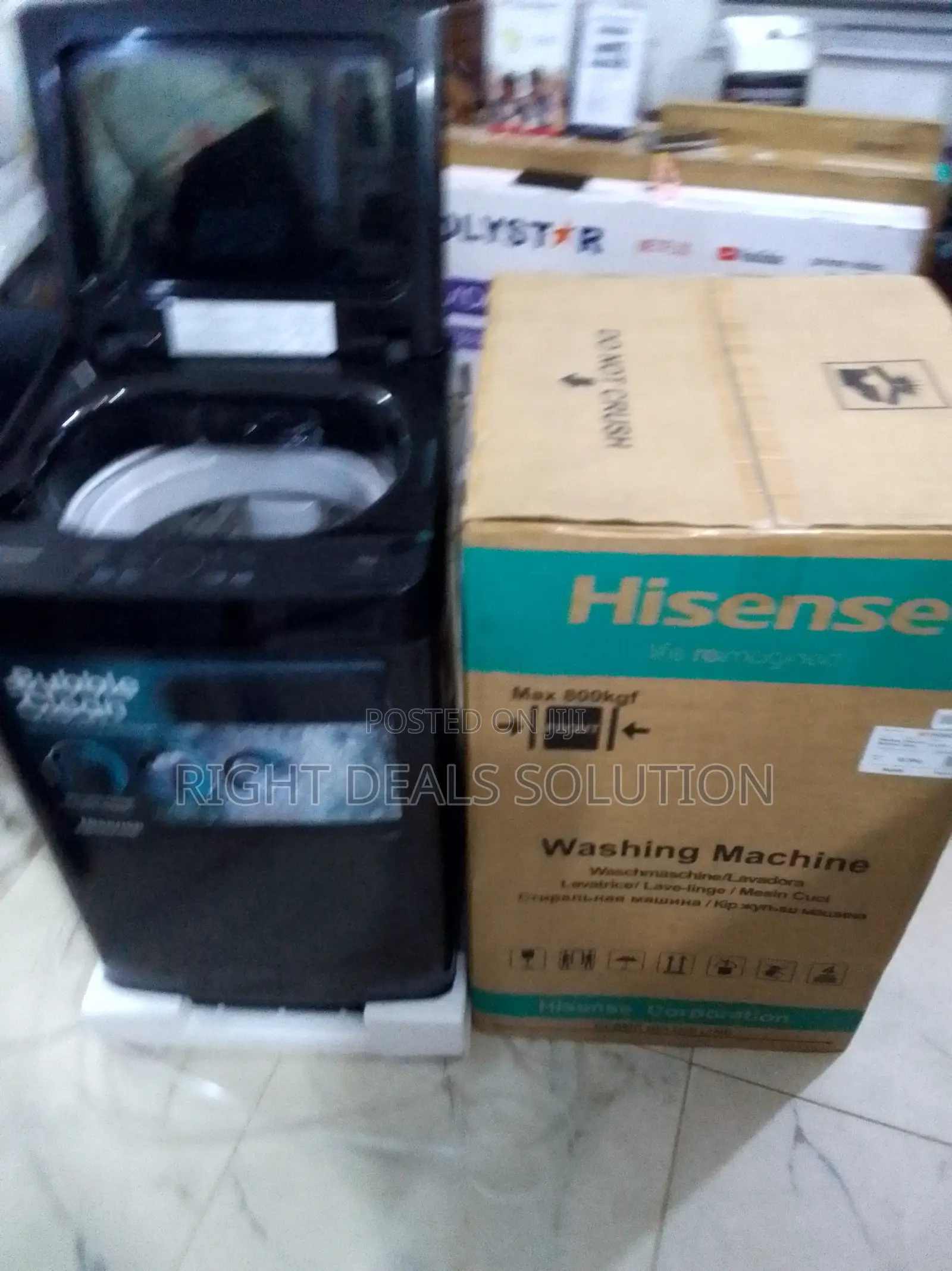 Hisense 9kg Top Load Washing Machine – Quick Wash + Tub Clean Function