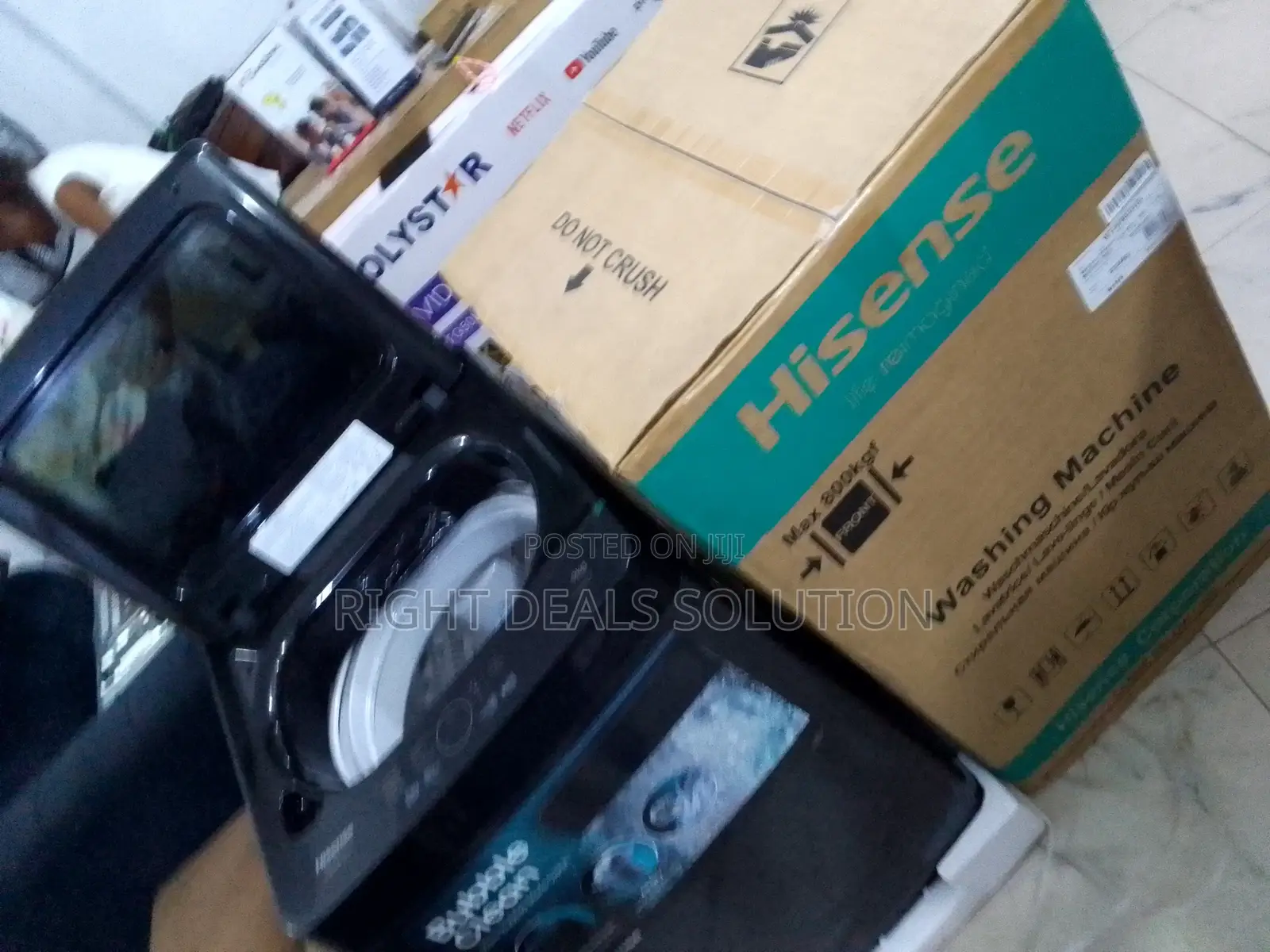 Hisense 9kg Top Load – Quiet Operation, Powerful Performance