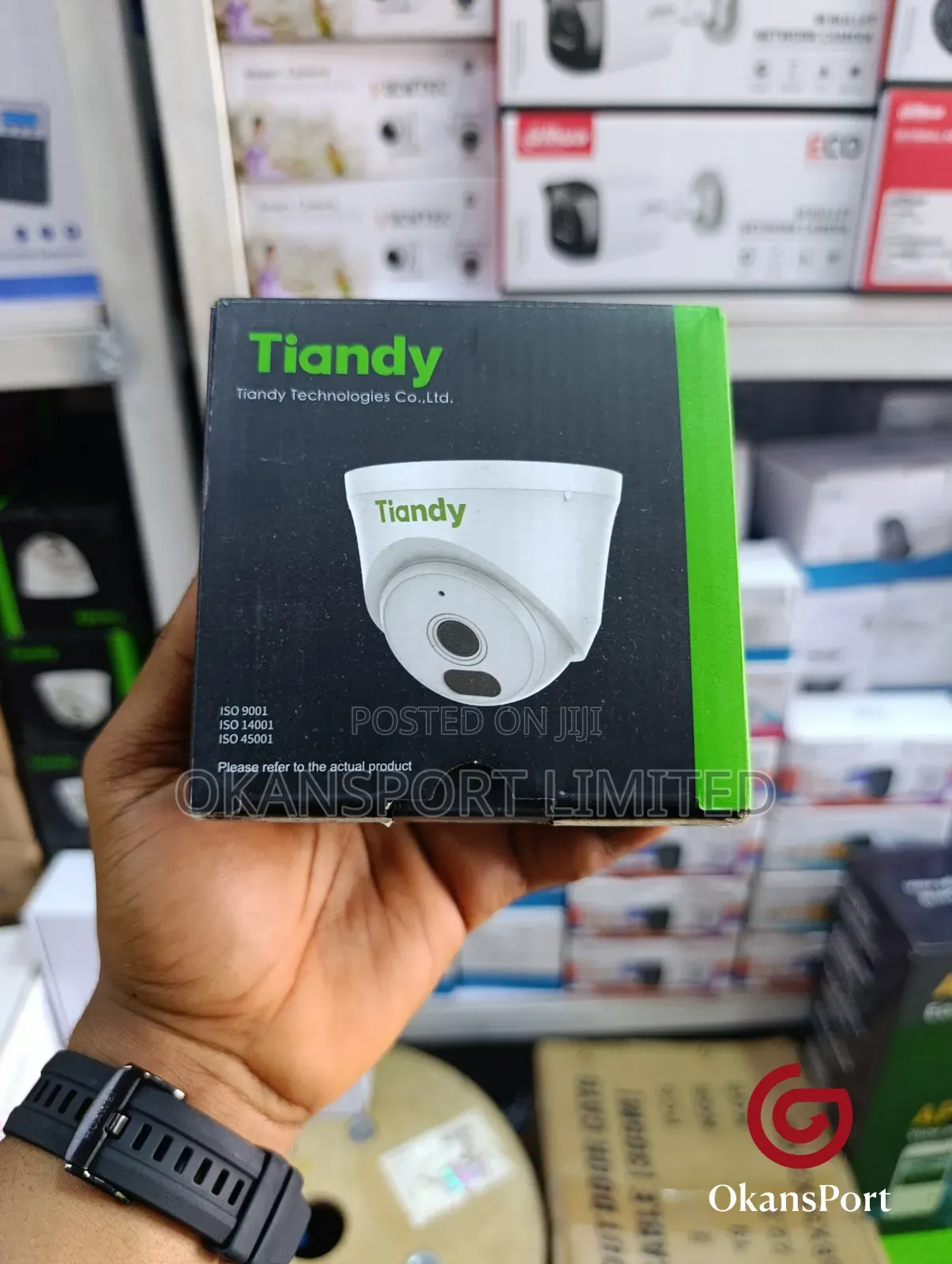 Tiandy Ip Security Camera Full-Color Starlight Ai Smart Detection |Poe