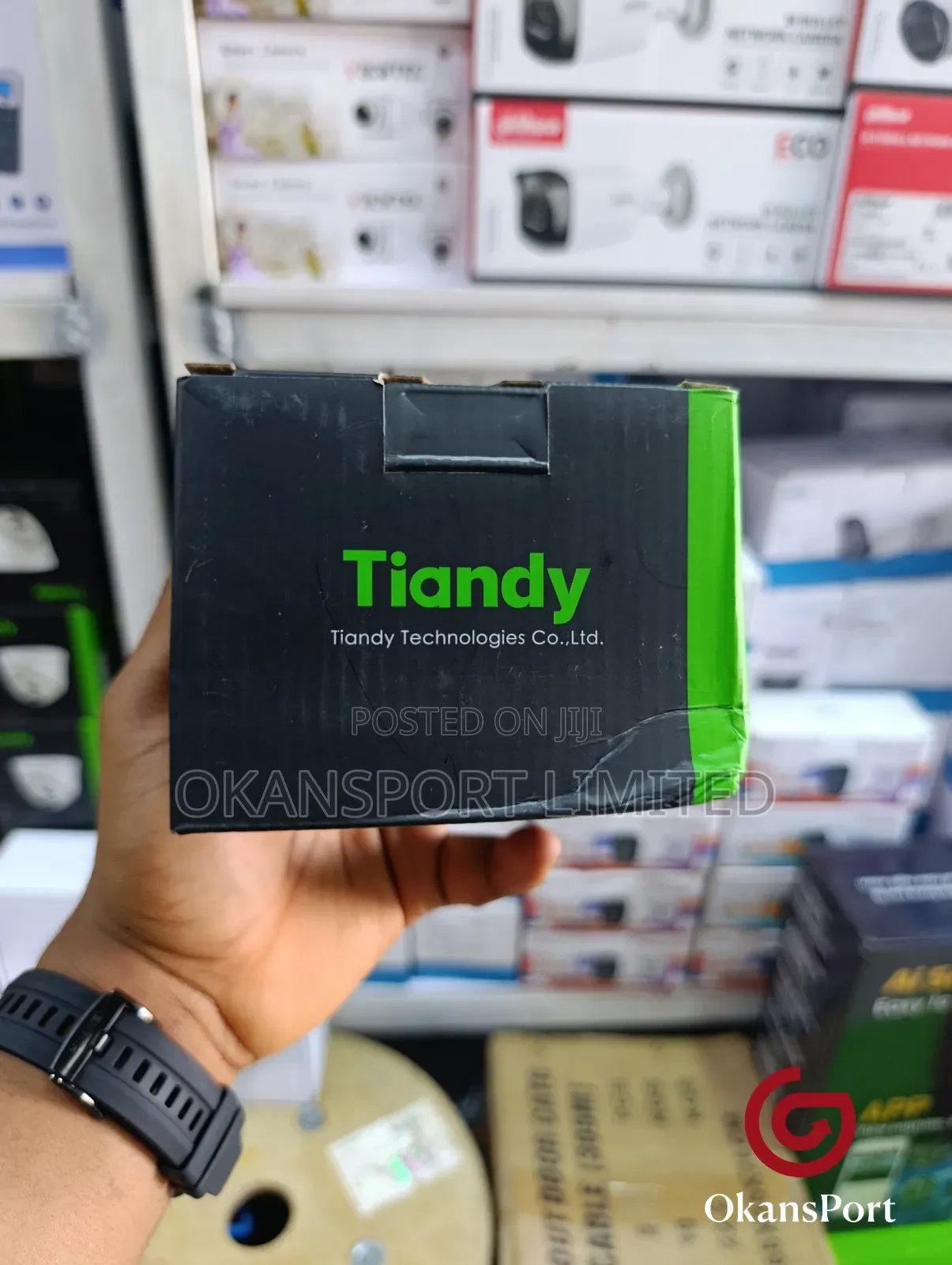 Tiandy Ip Security Camera Full-Color Starlight Ai Smart Detection |Poe