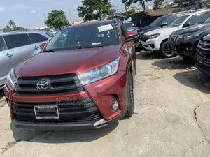 Toyota Highlander Limited Platinum V6 4x2 (3.5L 6cyl 6A) 2016 Red