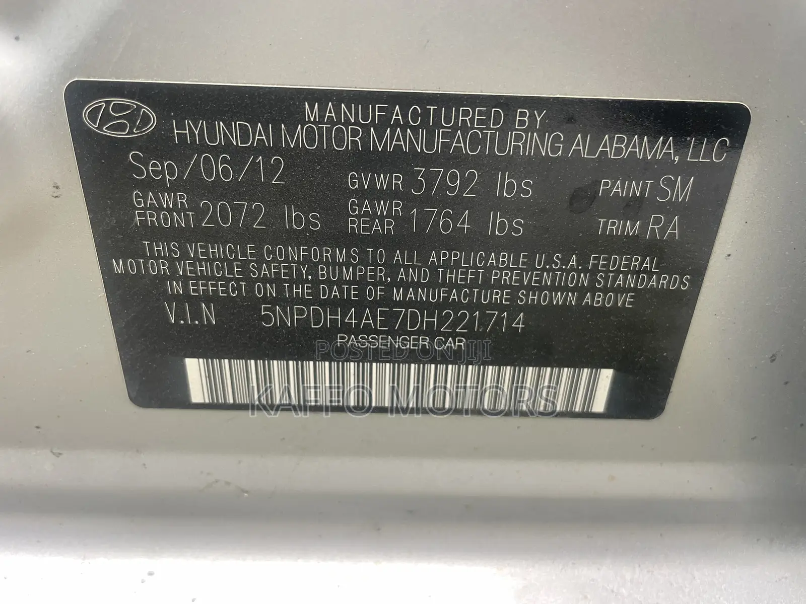 Hyundai Elantra 2013 Silver