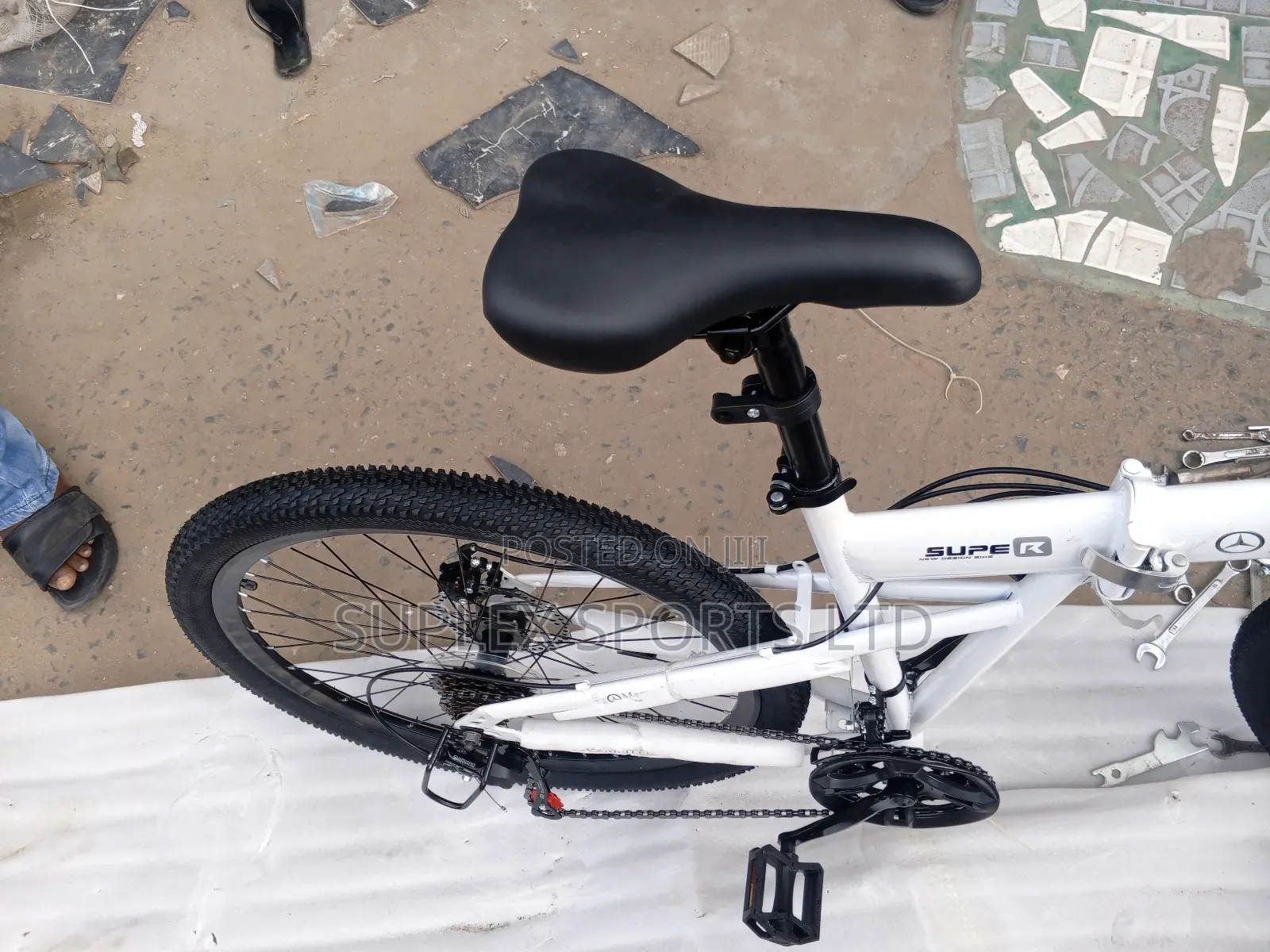 Mercedes Benz Foldable Bicycle