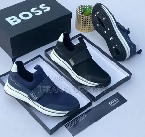 Hugo Boss Classic Luxury Sneakers Shoe