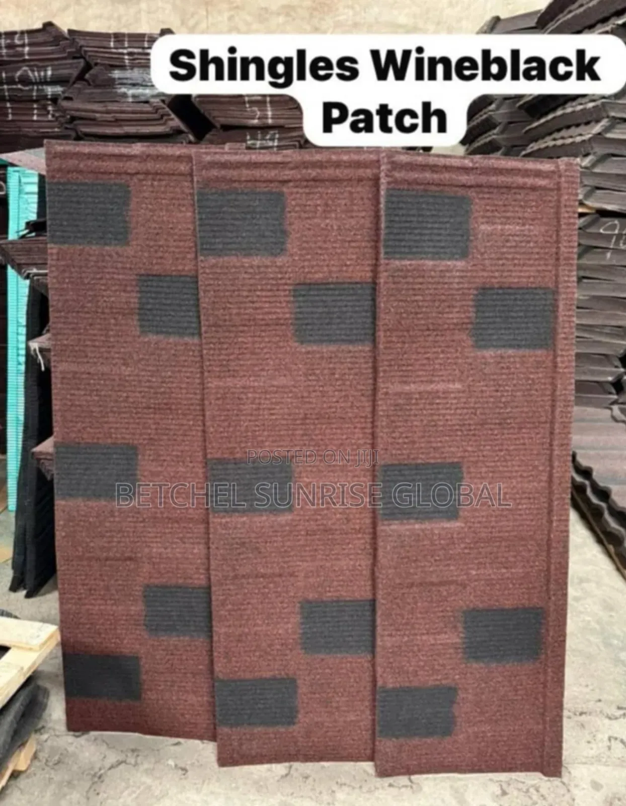 Shingles Wine Black Patch