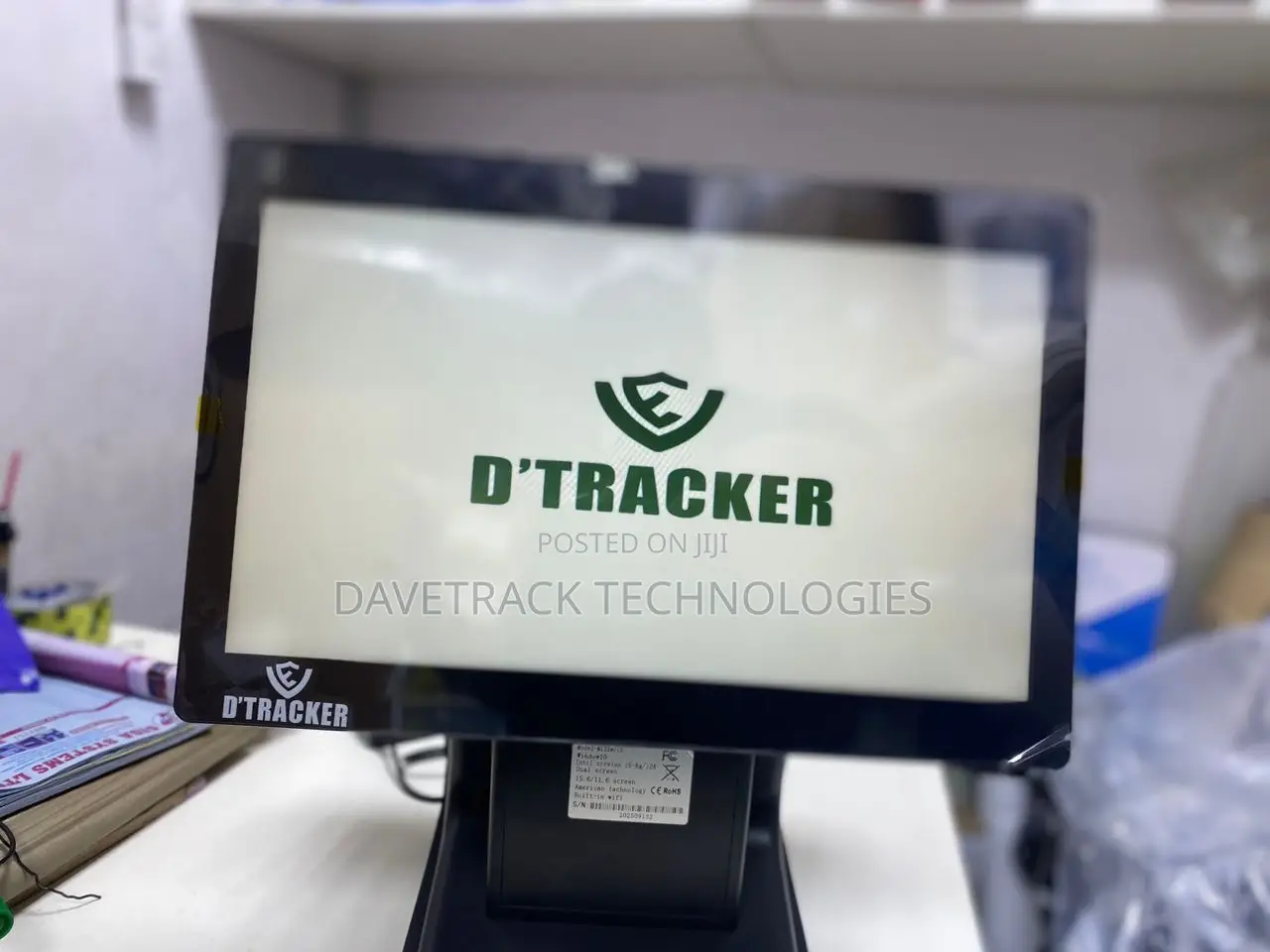D’Tracker Core I5 Pos - 8g Ram - 128gb - Electronic Dual Screen