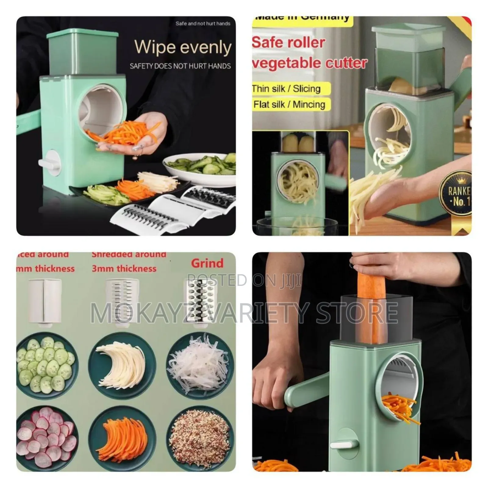 Multi-Function Stainless Steel Planel/Blades Vegetable Cutter
