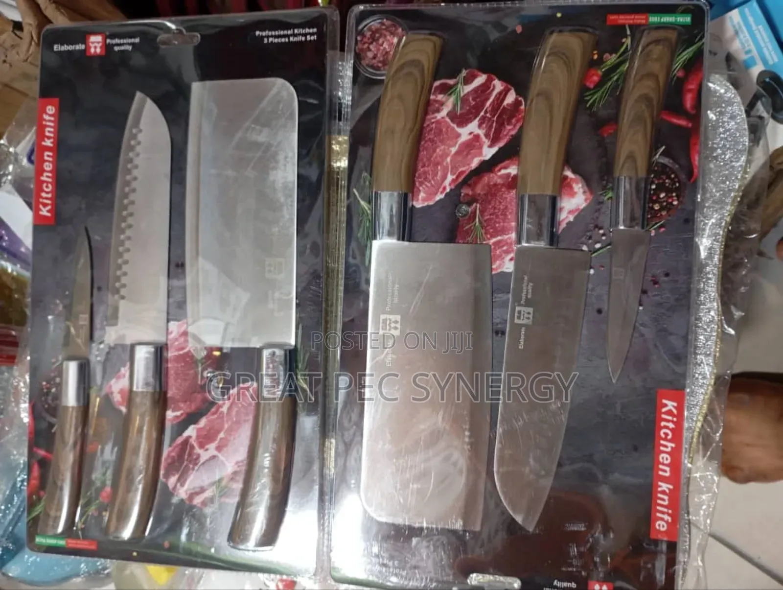 Qulaity Knife Set With Butcher