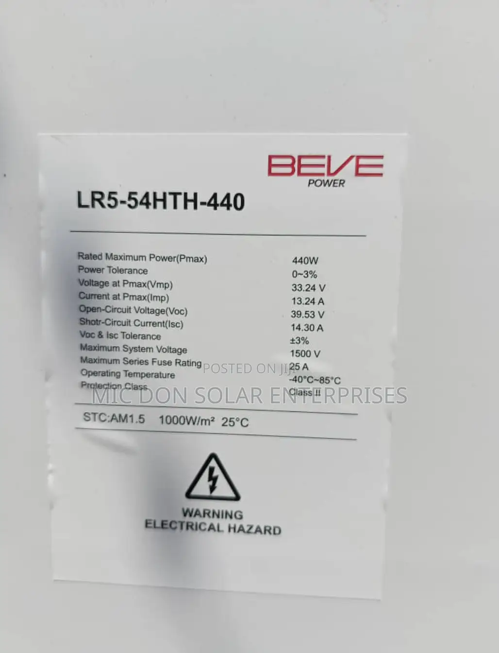440watts Solar Panel