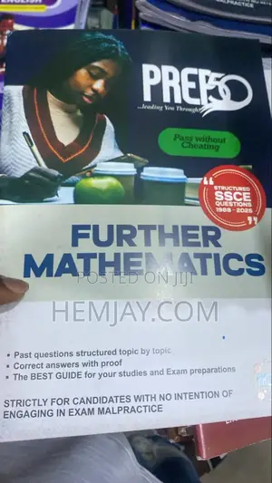 Prep50 Further Maths "Jamb, Waec, Neco Utme Past Questions (1988-2025)