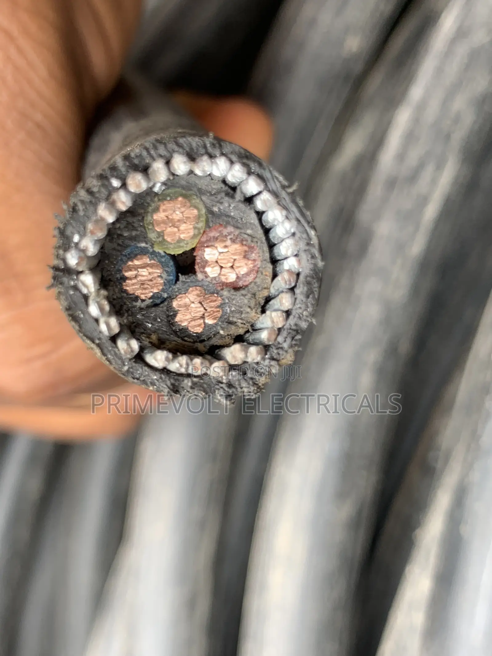 25mm 4core Armoured Cable