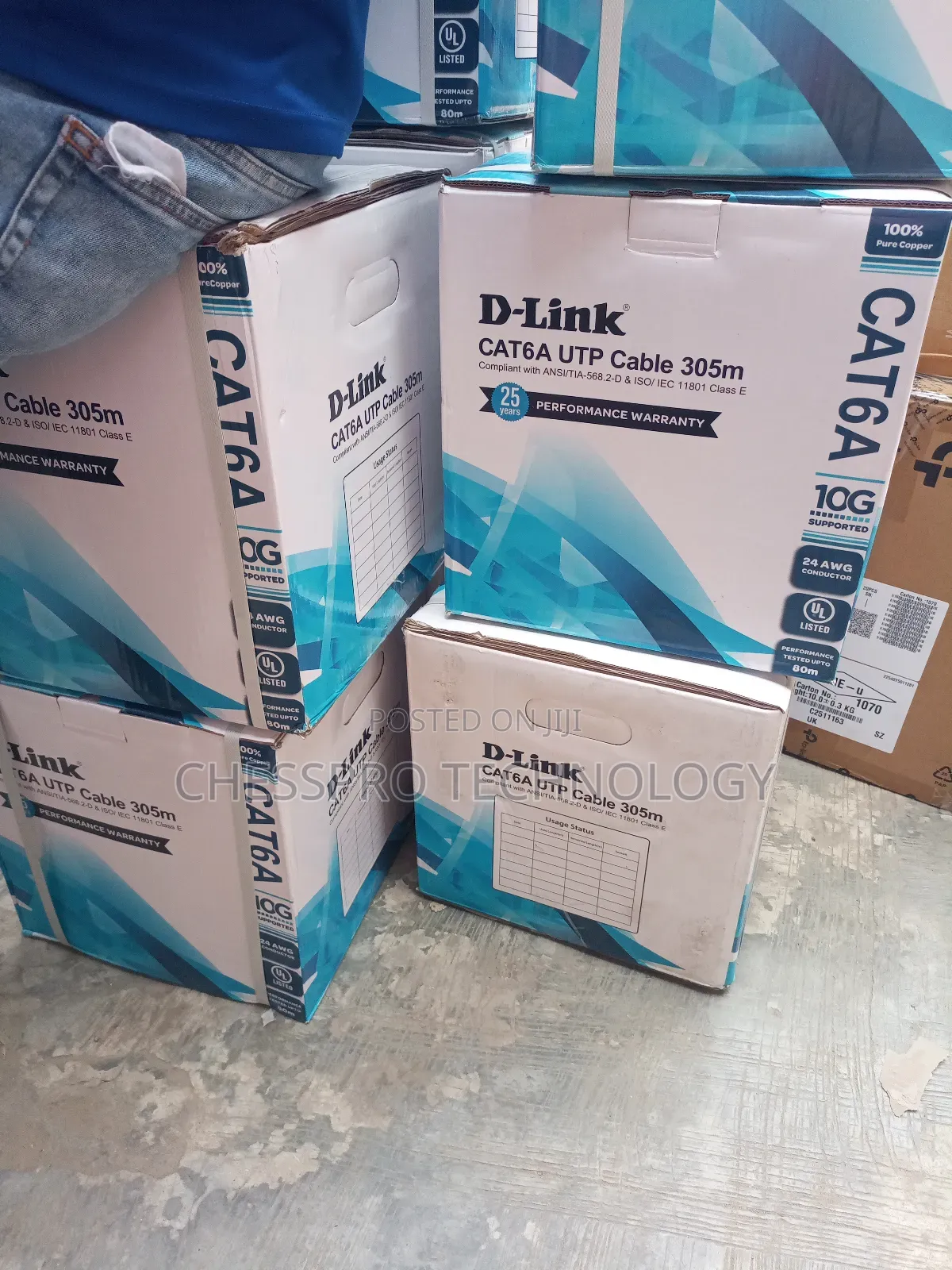 D Link Cat6a Cable