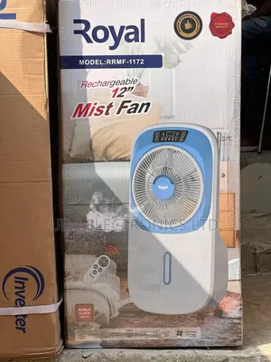 Royal 12" Rechargeable Mist Fan