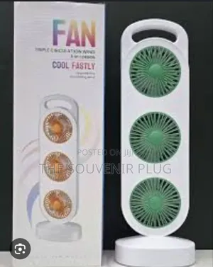 3 in 1 Rechargeable Fan