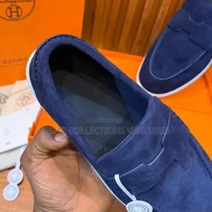 Luxury Hermes Denim Game Slip-on Sneaker.
Available in Two Colors