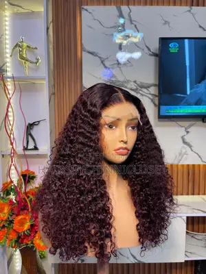 SDD Luxury Burmese Curls With 5x5 Dark Wine (99j) 20” 162,000