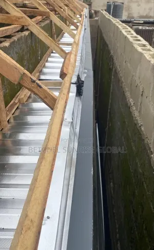 Aluminum Gutter and Ceiling Cladding