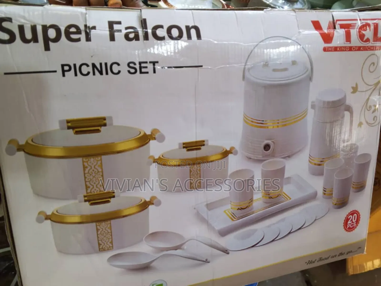 20pcs Luxury Picnic Set