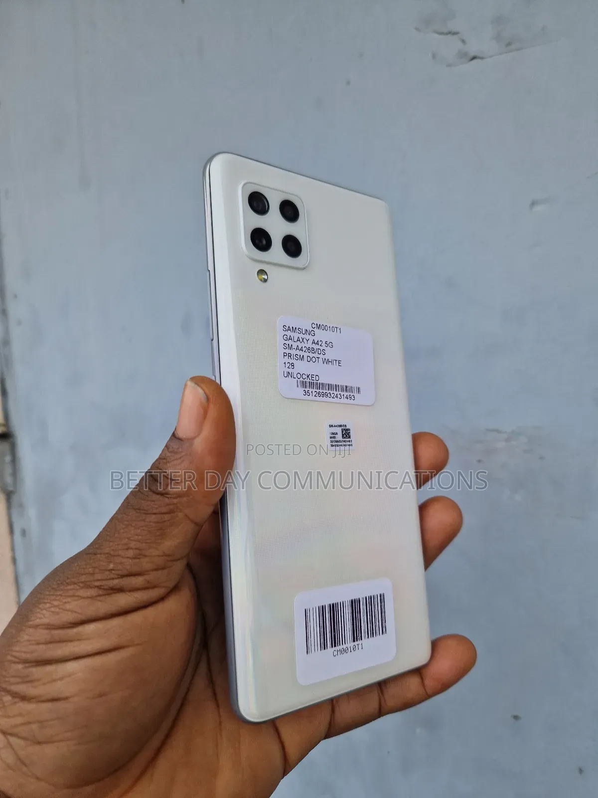 Samsung Galaxy A42 5G 128 GB White