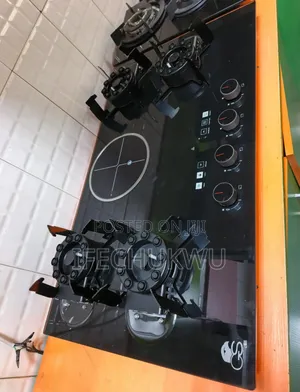 Original Gs Built-in Flips Up Gas Electric Cooker Hob 5 Burners
