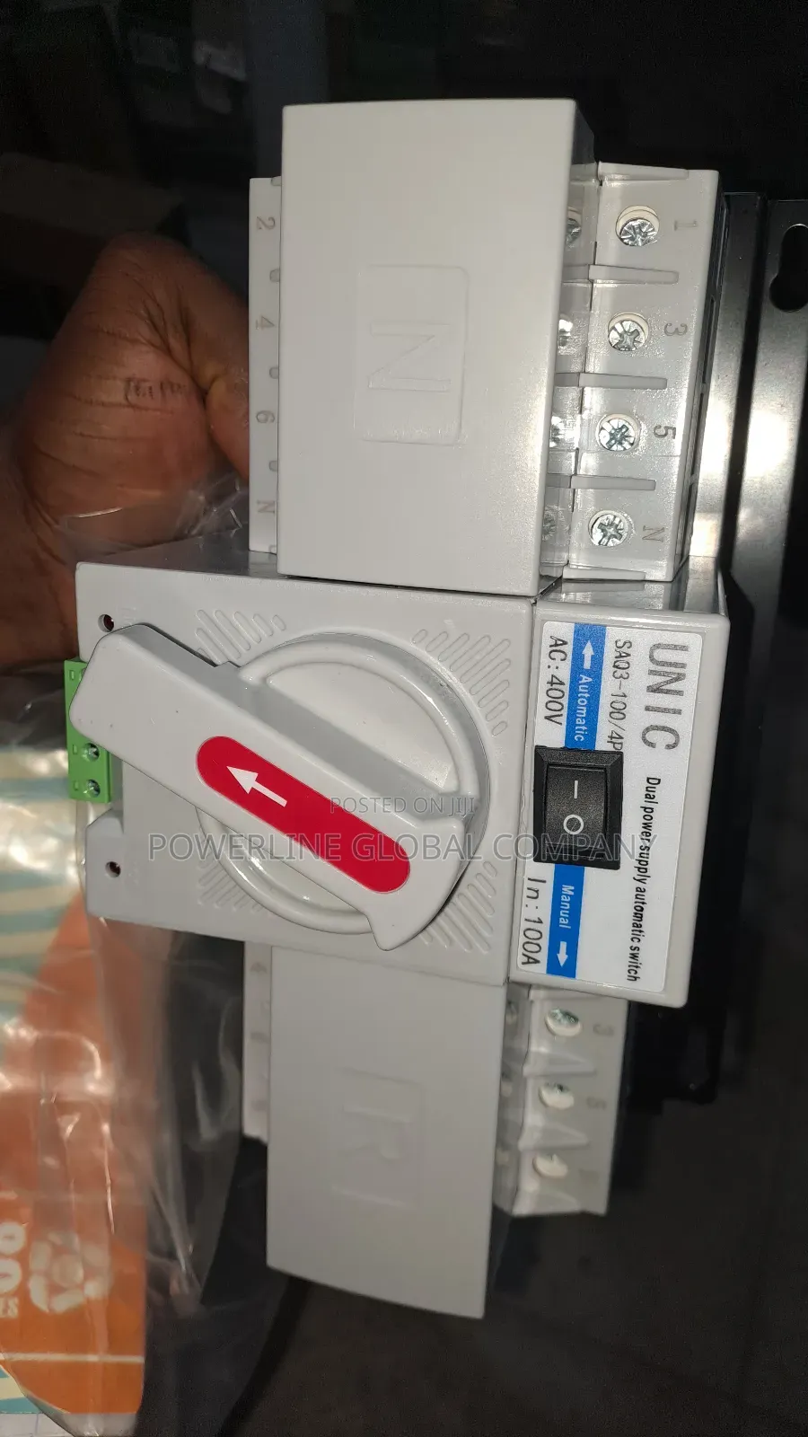 100amps Automatic Change Over Switch 4 Pole for Homes/ Hotels/ Lounges