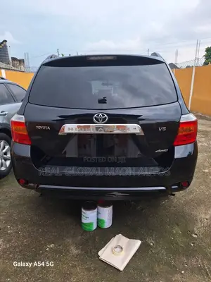 Toyota Highlander Limited 2008 Black