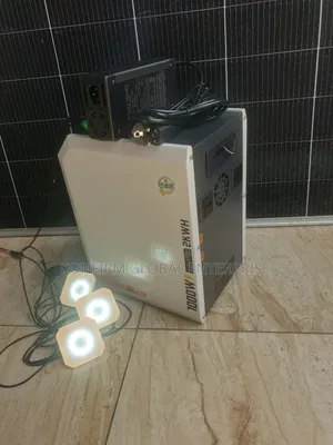 Powerful 2kwh (1kva) Solar Generator With 600w Solar Panel
