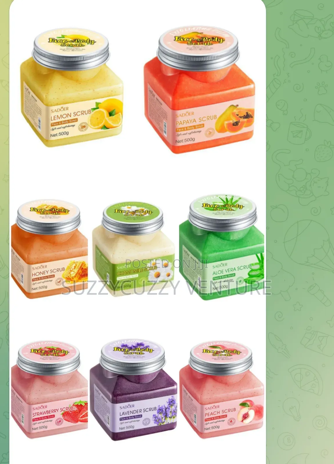 Face and Body Scrub