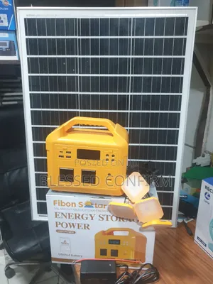 Original 500w Solar Generator With 100w Solar Panel
