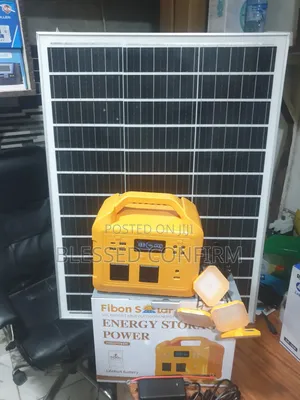 All in One Solar Generator 500w With Panel