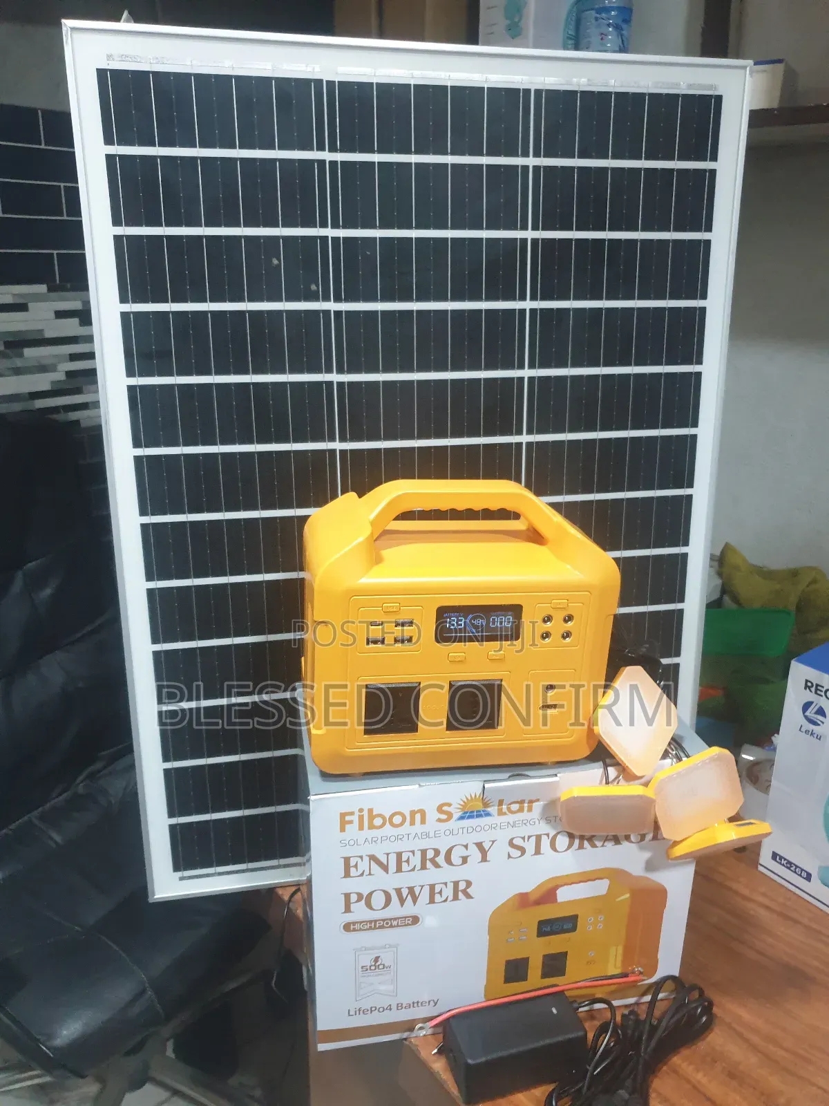 Powerful 500w Inverter Solar Generator With Solar Panel