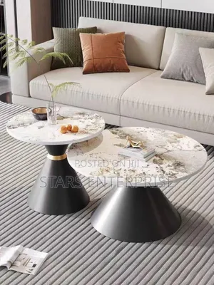 Center Table With Marble Top
