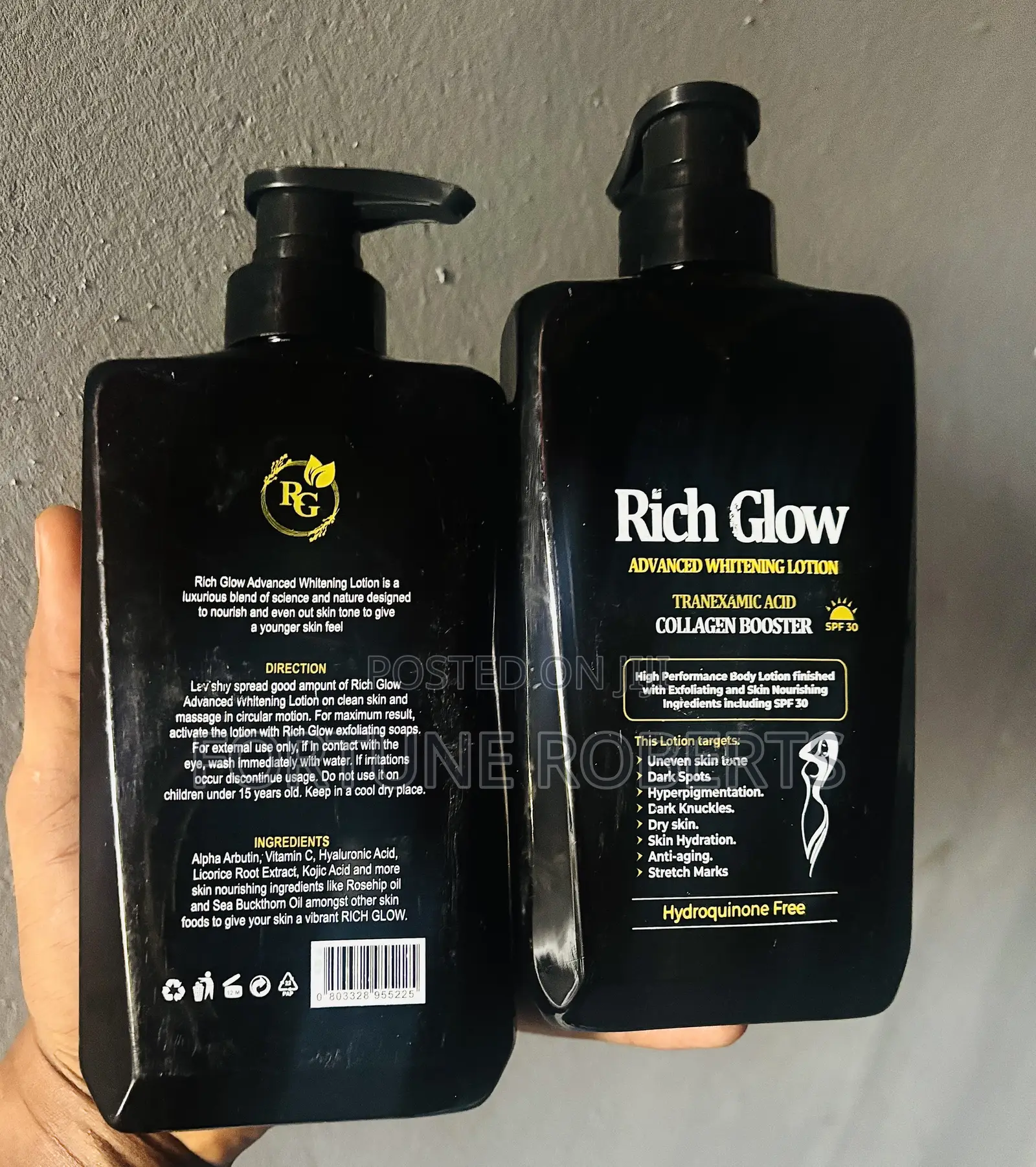 Rich Glow Advanced Whitening Lotion