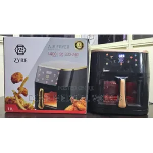 Zyre 11l Electric Digital Touch Screen Air Fryer Oven